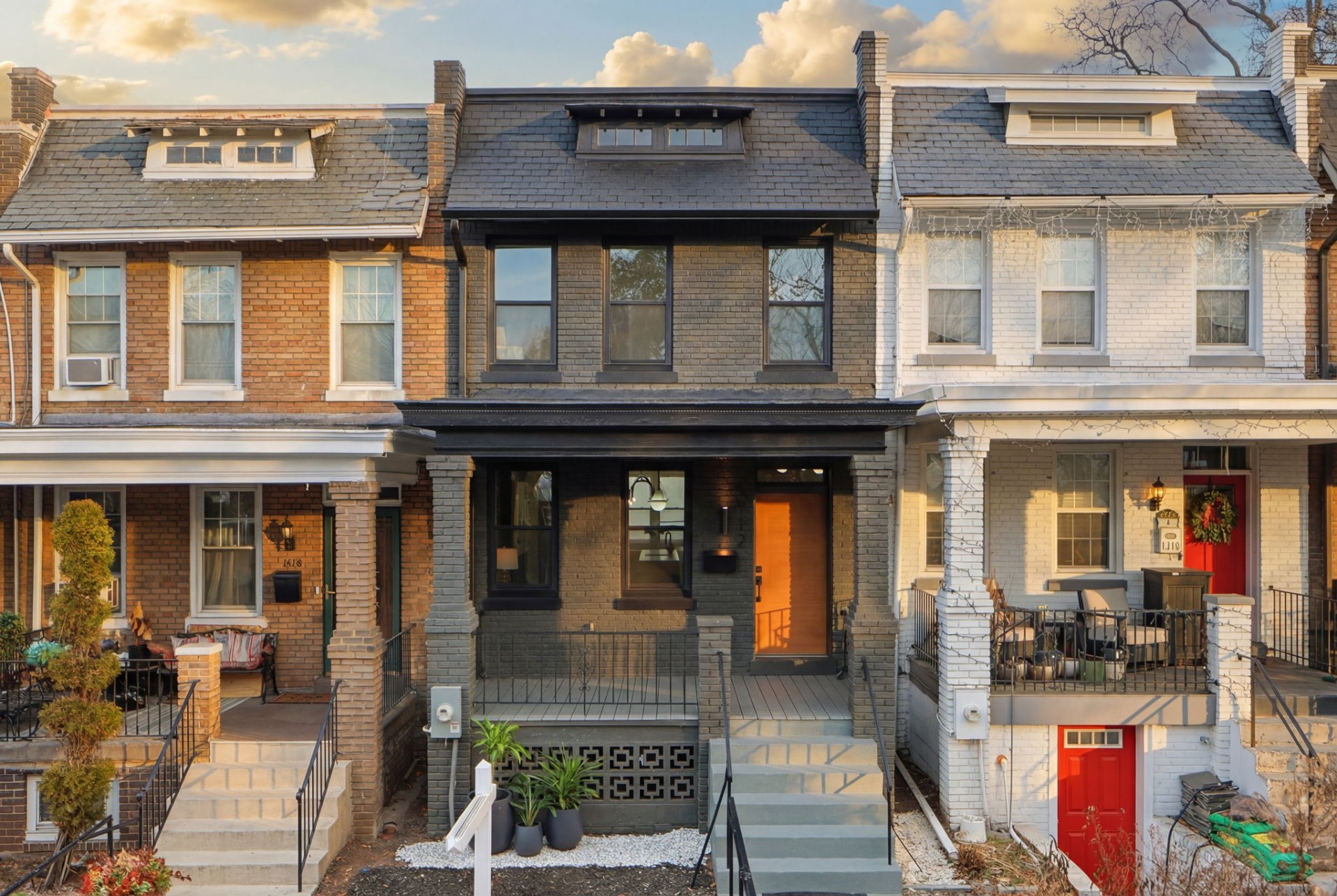 Modern Rowhouse – DC Photography
