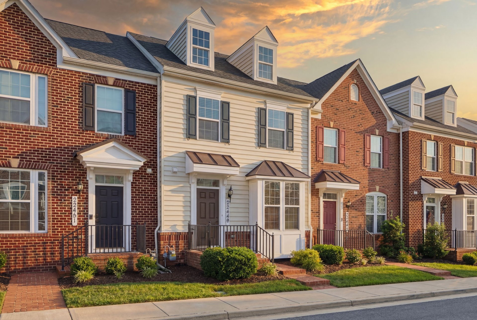 Townhomes – Sunset Photography
